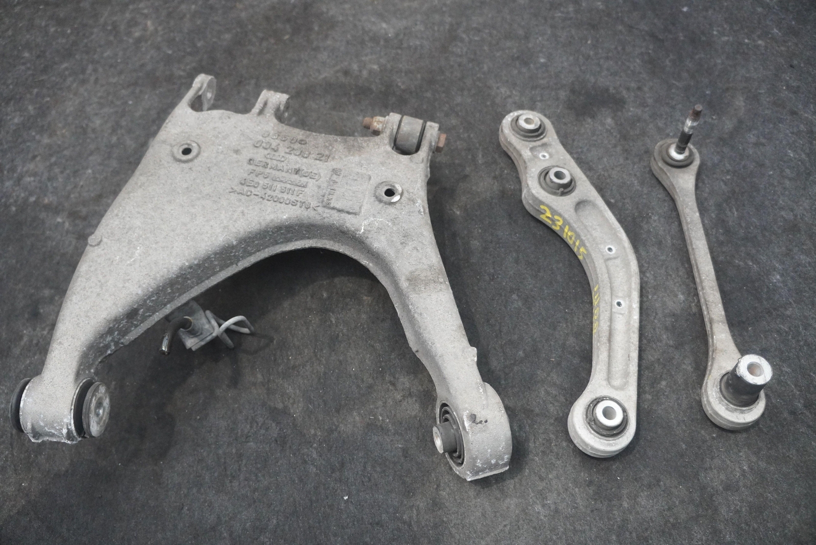 Set Rear Left Upper Lower Control Arm 4E0511511F OEM Bentley Continental GT 2005