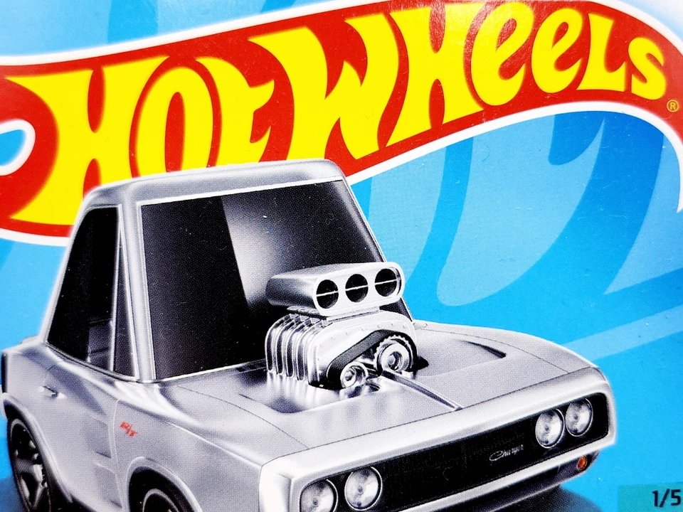 2025 Hot Wheels Fast & Furious Blown '70 Dodge R/T Charger Tooned Chrysler Hemi  - Image 3 of 4