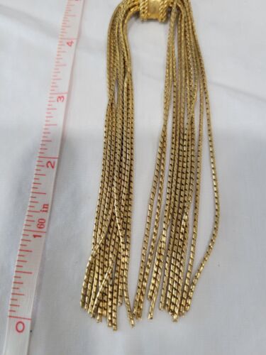 Gold Tone Necklaces Lot of 6 Fashion Costume Jewelry - Picture 8 of 12