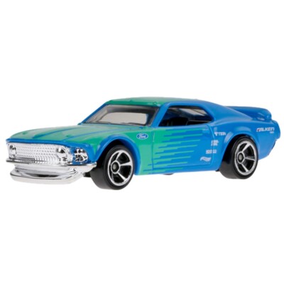 Hot Wheels '69 Ford Mustang Boss 302 Then And Now Kids Model