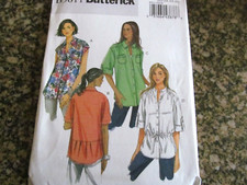 Uncut Butterick B5611 Shirt Sizes 20-26