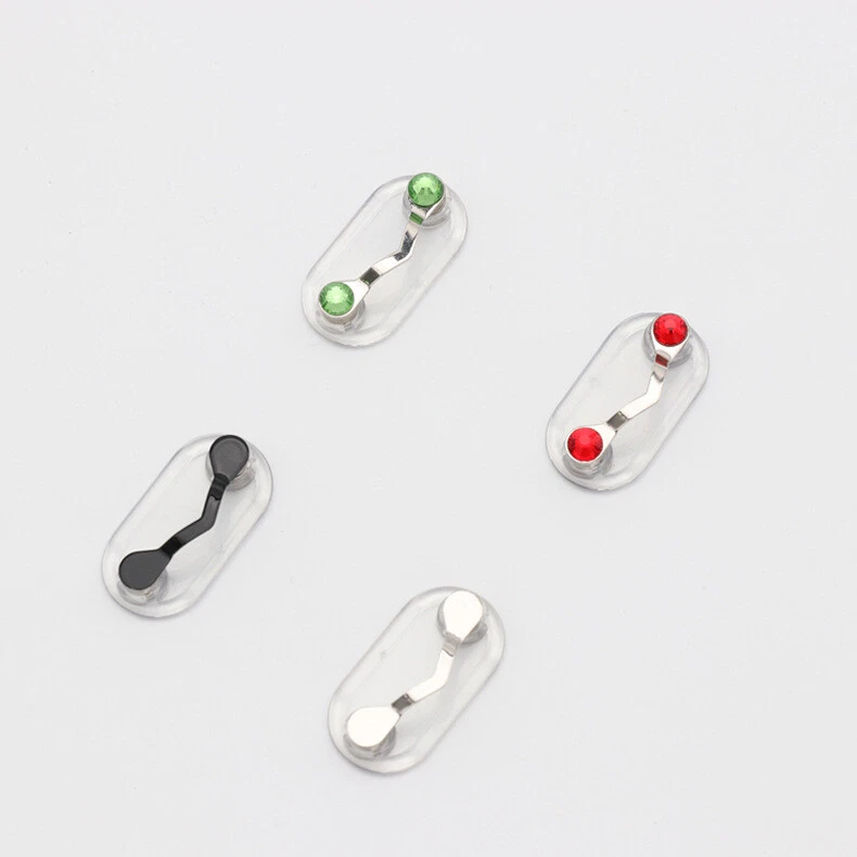 PACK de 2 soportes magnéticos para gafas con etiqueta de nombre insignia gafas de sol soporte audaz Foto 2 de 4