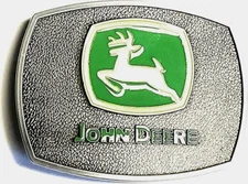 JOHN DEERE  Belt Buckle, NEW RARE Not Made Anymore!