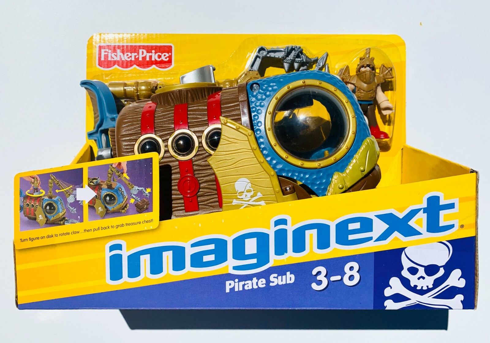 imaginext pirate submarine