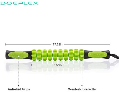 Doeplex Muscle Roller Massage Stick Massager For Muscle Therapy Pain Relief - Picture 2 of 24