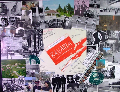 gr. Collage - BAVARIA FILMSTUDIO + Autogramme - u.a. Peter Sterr (Monty Python)  - Bild 1 von 4