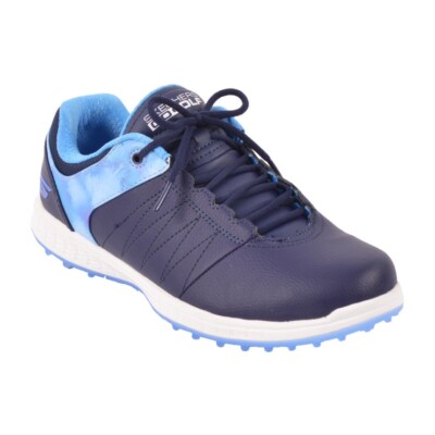 Skechers Women's Go Golf Pivot-Splash Navy/Blue Golf Spikeless
