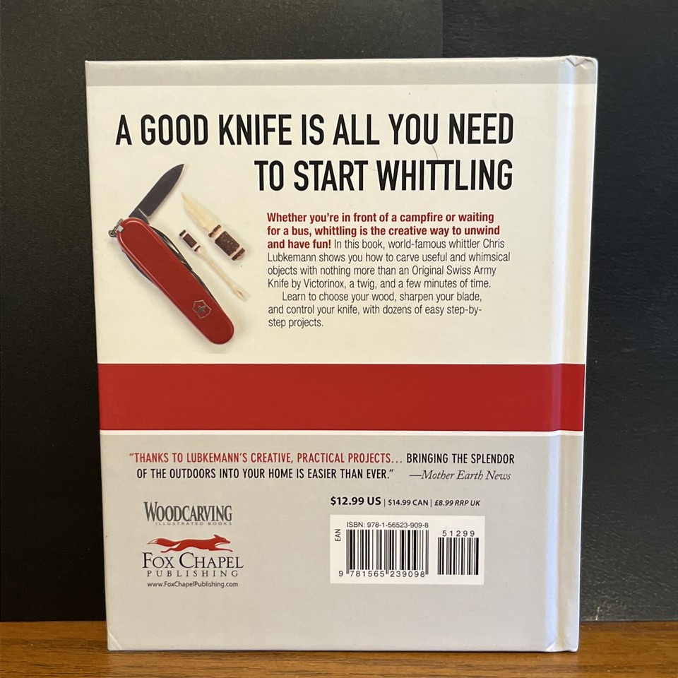 Victorinox Swiss Army Knife Whittling Book Gift Edition Hardcover, C. Lubkemann eBay