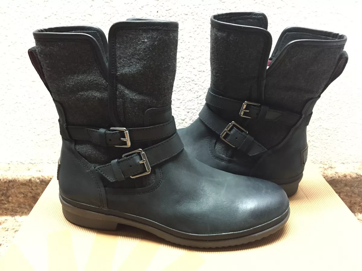 Ugg simmens black wool sale