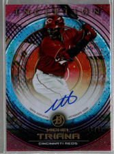 2022 Bowman Inception Autographs Fuchsia #PAMT Michel Triana Auto /75