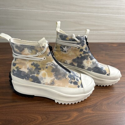 Size 6M/ 7.5W - Converse Run Star Hike High Washed Florals