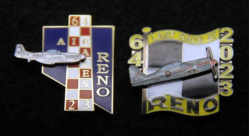 2023 NATIONAL CHAMPIONSHIP RENO AIR RACES LAPEL HAT PIN BARHAL SPECIAL 1964-23 * - Picture 13 of 24