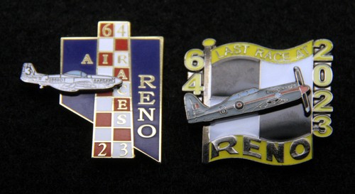 2023 RENO AIR RACES LAPEL HAT PIN UP BARHAL SPECIAL DREADNAUGHT 64-2023 TIE TAC - 第 1/24 張圖片