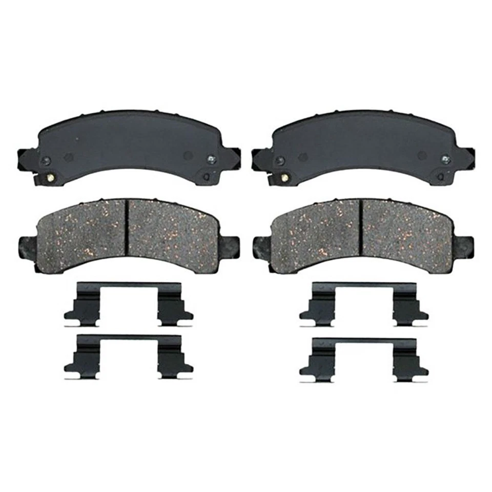 Керамические тормозные колодки передние и задние для Chevrolet Express 1500 2008 2007-2003 годов выпуска - Изображение 2 из 4