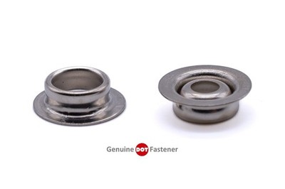 Robuster DOT Druckknopf NIETEN Druckknöpfe Marinequalität Messing vernickelt