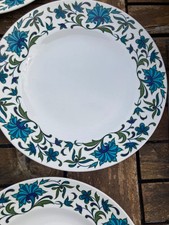 Vintage set  4 x Midwinter Spanish Garden Salad Plates 22cm MCM Jesse Tait vgc