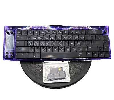 Work Louder nomad[e] Mechanical Keyboard USB QWERTY Purple/Black
