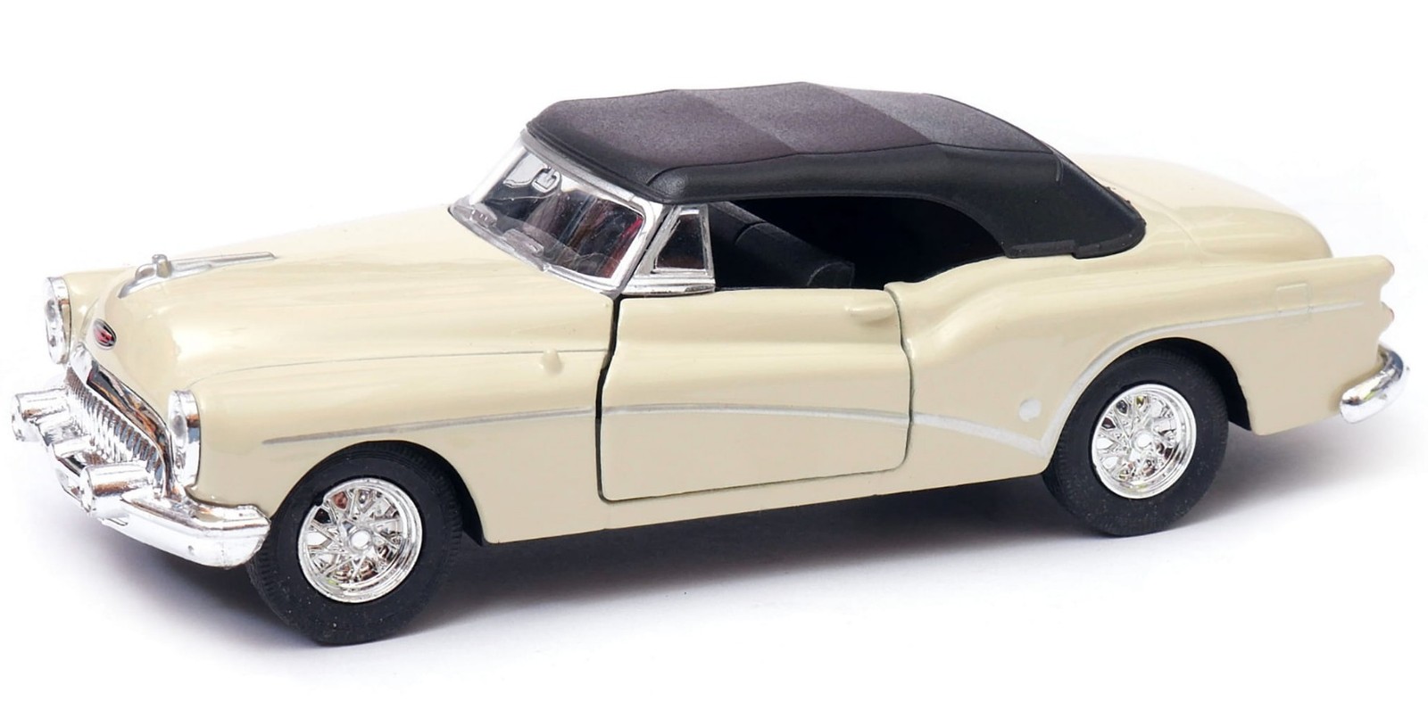 Welly 1953 Buick Skylark Soft Top Cream 1:34 1:39 Scales 4.5 Inch Diecast Model