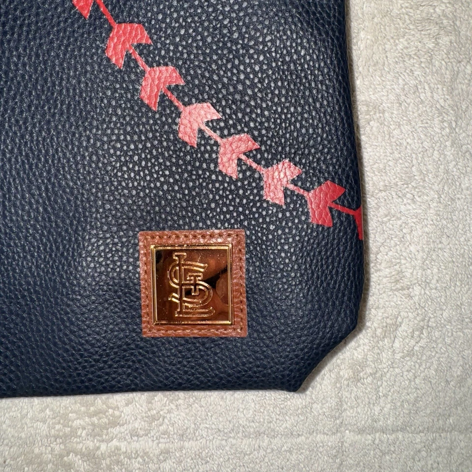 St. Louis Cardinals Baseball Stitch Crossbody Bag Purse – MLB Licensed - Image 2 of 4