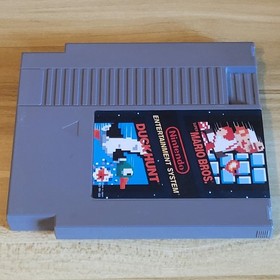 1985 Nintendo NES Super Mario Bros. & Duck Hunt Cartridge Only Tested & Works