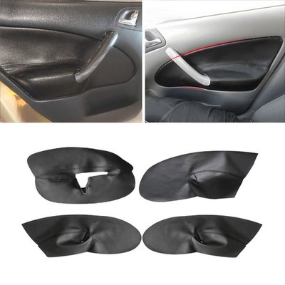 Für Skoda Octavia A4 MK1 98-06 Schwarz Leder Pappe Armlehne Türverkleidung Trim
