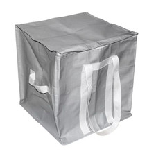 14 In. L X 14 In. W X 15 In. D Small Moving Box Tote 4-Pack 