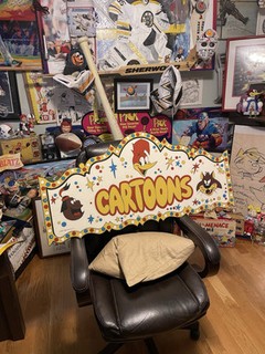 Woody Woodpecker Arcade Sign Hugh