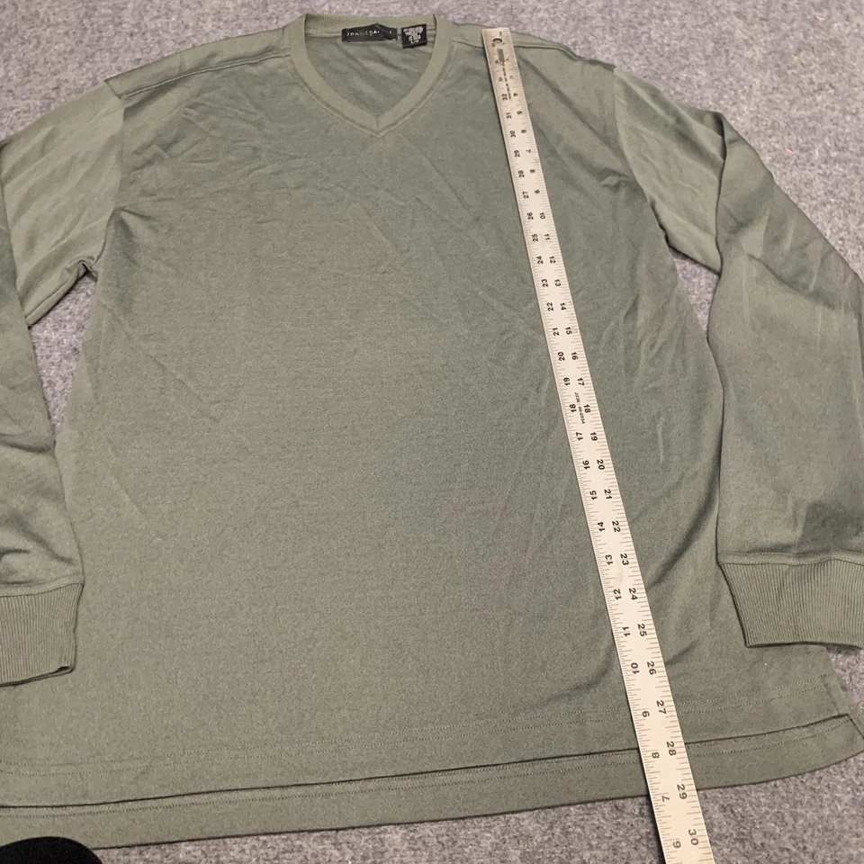 Camisa de diseñador de manga larga Jhane Barnes para hombre talla grande L mezcla de seda Foto 4 de 4