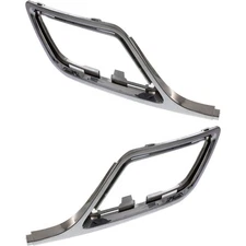 Fog Light Trims Set Fits 2010-2012 Lincoln MKZ Base Hybrid Sedan