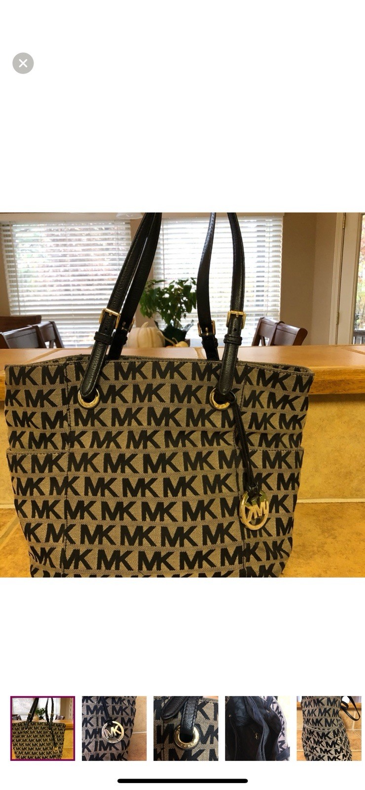 Authentic michael kors tote - image 1