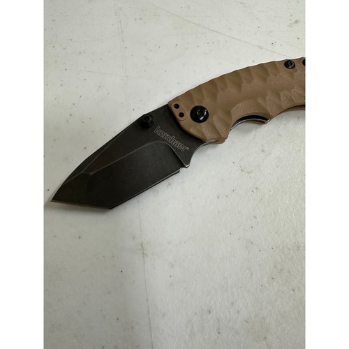 Kershaw Shuffle II Knife Tan Tanto Blade