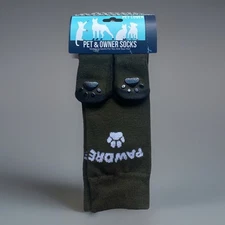 Pawdre Pet Owner Matching Socks Set NWT Dog Dad Father Gift Padre Puppy Holiday