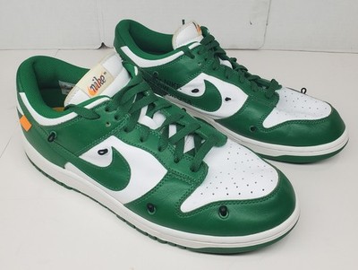 Nike Off White Dunk CT0856-100 Low Top Pine Green Size 12