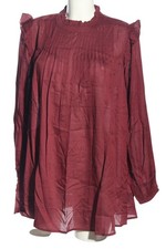 SIENNA Schlupf-Bluse Damen Bluse Gr. DE 38 rot Business-Look