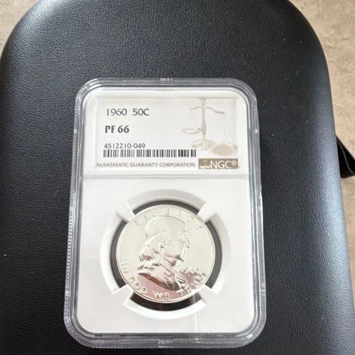 1960 Franklin Half Dollar NGC PF 66 Proof Silver Philadelphia