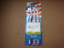 Oral B Healthy Clean Manual Toothbrushes Soft 2016s