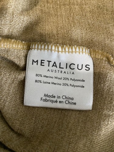 METALICUS Cowl Neck Wool Blend LS Top - One Size-like new - Picture 2 of 4