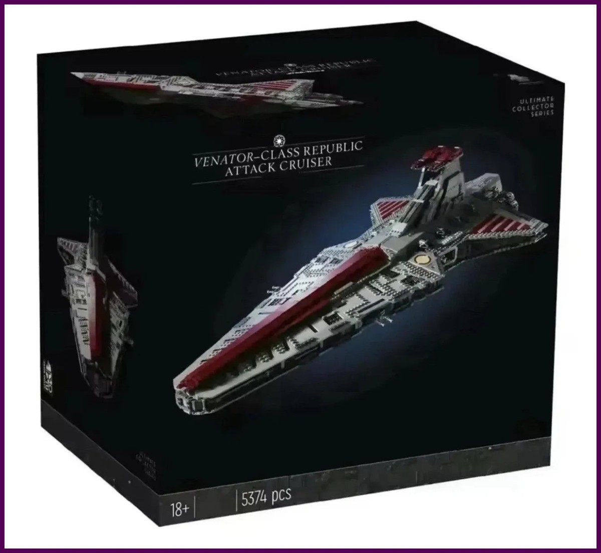 Star Wars UCS Venator-Class Republic Attack Cruiser MOC 75367