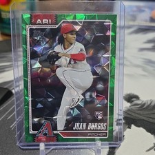 Topps 2026 S1 Juan Burgos Diamondbacks Green Parallel Rookie #102 /99