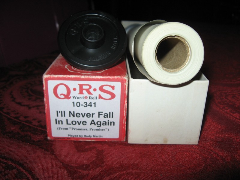 I'll Never Fall In Love Again (Dionne Warwick) - QRS Player Piano Roll #10-341