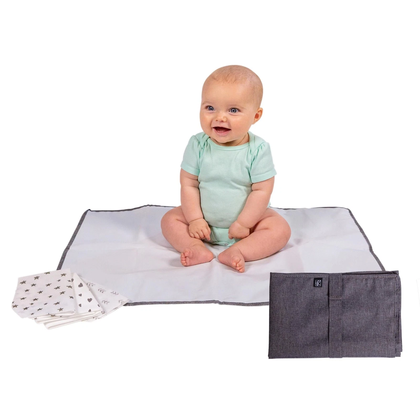Healthy Habits Portable Changing Pad Bundle for Babies - Wipeable Diaper Chan...
Opens in a new wind