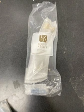 Belwith-Keeler B076308GF-BGB Chrysalis Pull, 6-5/16" Brushed Brass & Frosted Gla