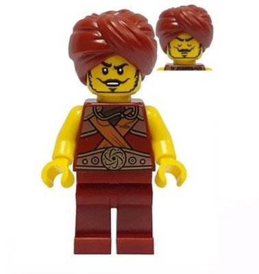 LEGO Ninjago - Gravis - Figur Minifig Ninja Legacy Elementarmeister Reboot 71735
