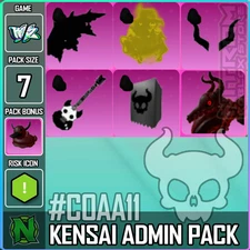 World Zero WZ - 7 PACK - KENSAI ADMIN EVENT - #C0AA11 - PACKBONUS : DUCKY