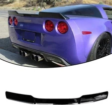 Rear Trunk Wing Spoiler Fits for 2005-2013 Corvette C6 ZR1 H Style Glossy us