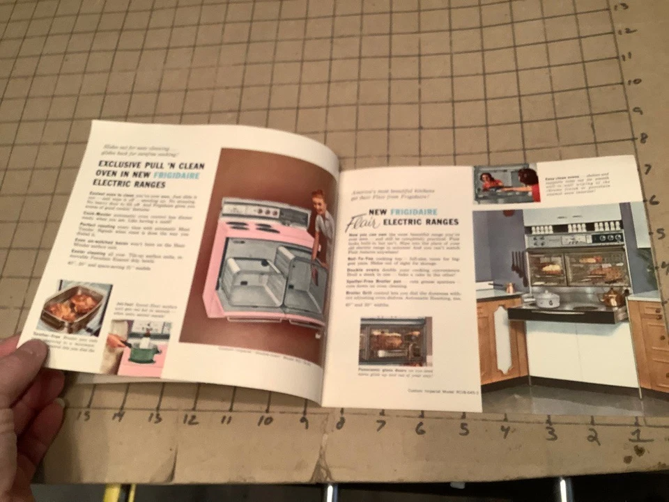 Electrodomésticos Frigidaire 1962 nuevos - rosa y azul - ¡GUAU!! Foto 3 de 4