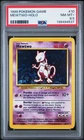 1999 POKEMON BASE SET UNLIMITED #10 MEWTWO-HOLO PSA 8.5