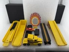 Hot Wheels Vintage Big Rigger Stunt Set With Kenworth Trailer And 57 Chevy Rare