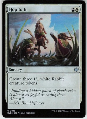 FOIL HOP TO IT 16 UC NEAR MINT