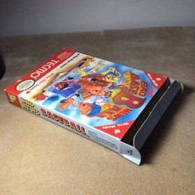 Tecmo Bad News Baseball Nintendo NES 1990 Multiplayer Original Box Sleeve 